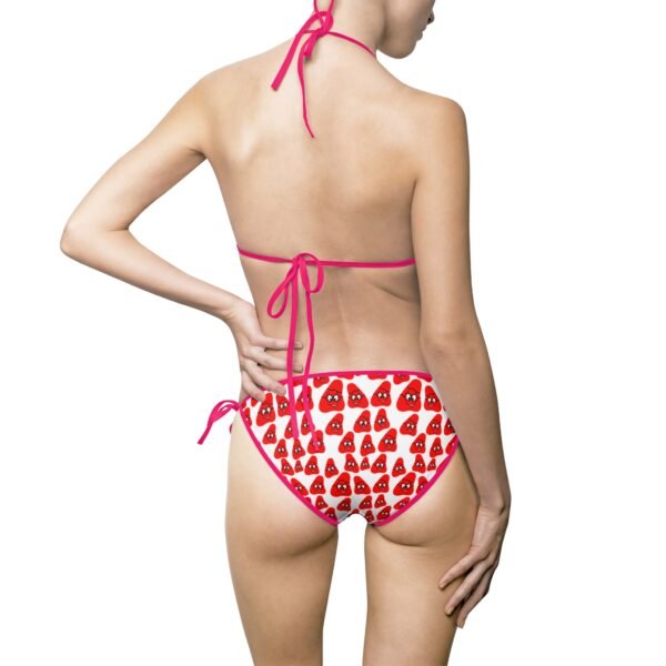 Red Been Women's Bikini Swimsuit (AOP) - Image 27