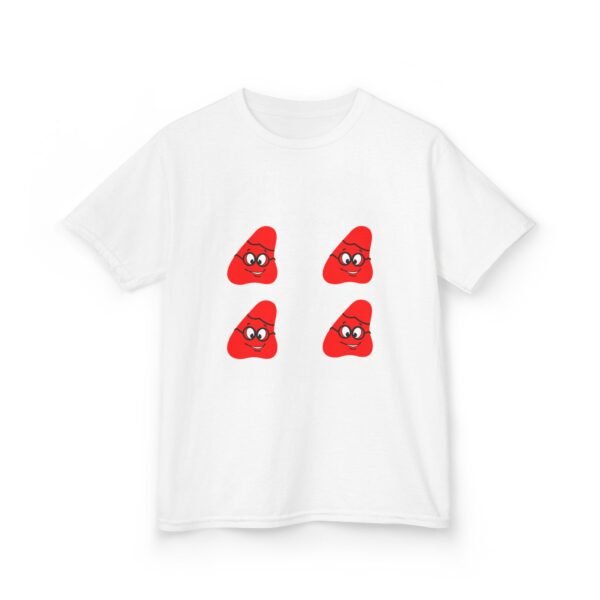 Red Been (3) Kids Heavy Cotton™ Tee - Image 3