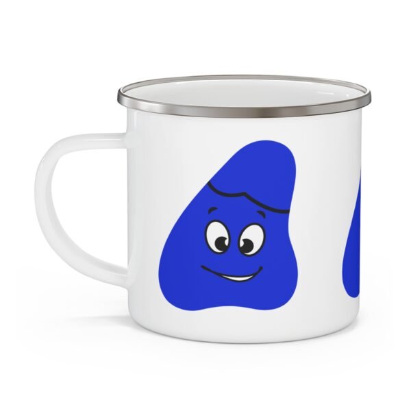 Blue Been Enamel Camping Mug - Image 3