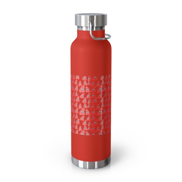 Red Been Copper Vacuum Insulated Bottle, 22oz - Image 6
