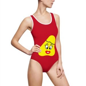 Yellow Been Women's Classic One-Piece Swimsuit (AOP)