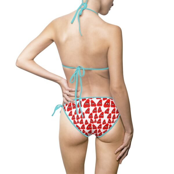 Red Been Women's Bikini Swimsuit (AOP) - Image 18