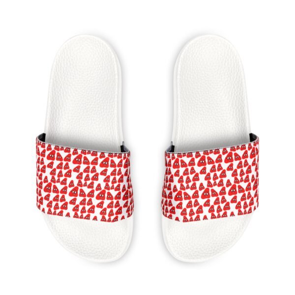 Red Been Men's PU Slide Sandals - Image 2