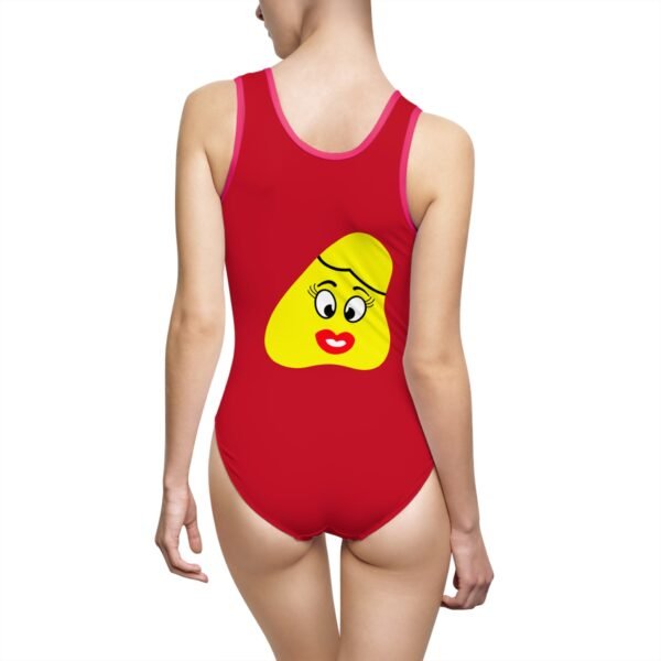 Yellow Been Women's Classic One-Piece Swimsuit (AOP) - Image 34
