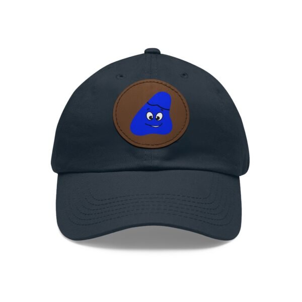 Blue Been Dad Hat with Leather Patch (Round) - Image 57