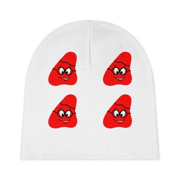 Red  Been (2)Baby Beanie (AOP) - Image 2