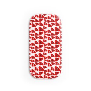 Red Been Phone Click-On Grip