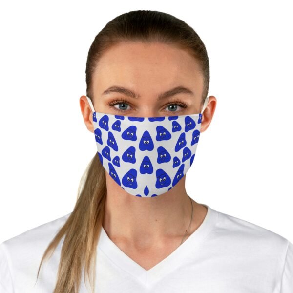 Blue Been Fabric Face Mask - Image 2