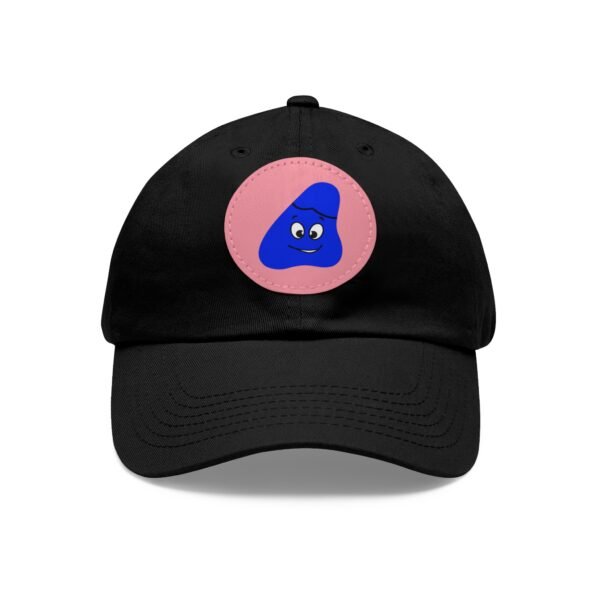 Blue Been Dad Hat with Leather Patch (Round) - Image 45