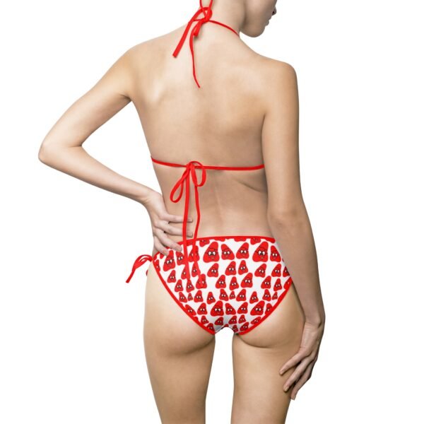 Red Been Women's Bikini Swimsuit (AOP) - Image 6