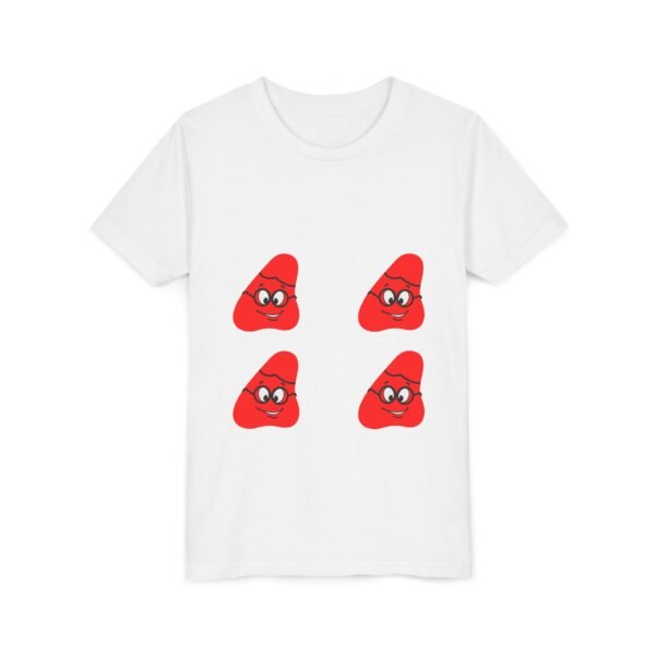Red Been (3) Youth Short Sleeve Tee - Image 3