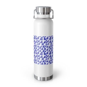 Blue Been Copper Vacuum Insulated Bottle, 22oz