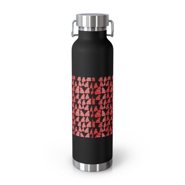 Red Been Copper Vacuum Insulated Bottle, 22oz - Image 16