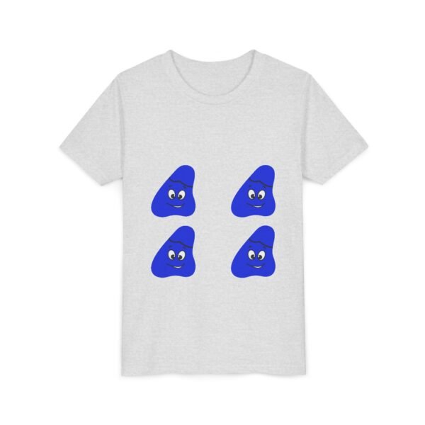 Blue Been (4) Youth Short Sleeve Tee - Image 7