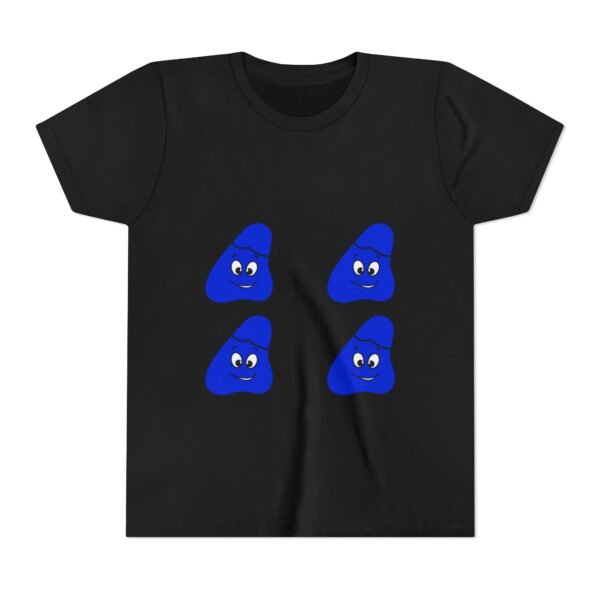 Blue Been (4) Youth Short Sleeve Tee - Image 9
