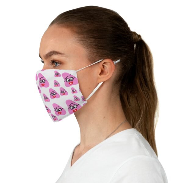 Pink Been Fabric Face Mask - Image 3