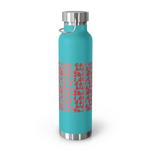 Red Been Copper Vacuum Insulated Bottle, 22oz - Image 23
