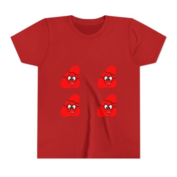 Red Been (3) Youth Short Sleeve Tee - Image 41