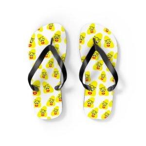 Yellow Been Flip Flops