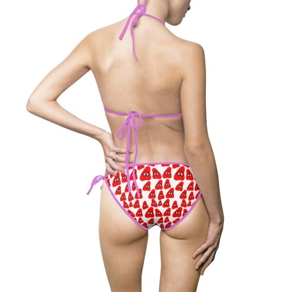 Red Been Women's Bikini Swimsuit (AOP) - Image 24