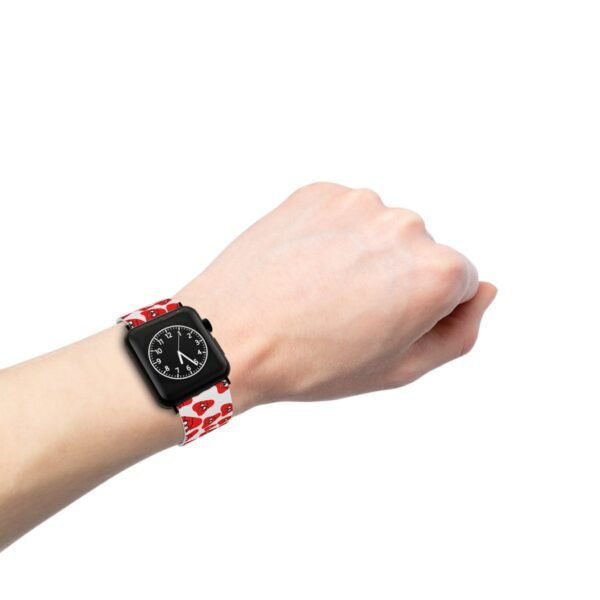 Red Been Watch Band for Apple Watch - Image 9