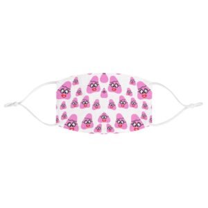 Pink Been Fabric Face Mask