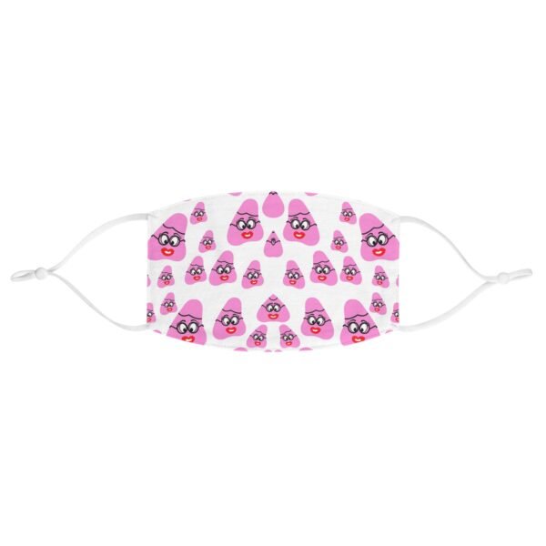 Pink Been Fabric Face Mask
