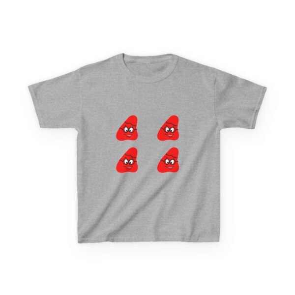 Red Been (3) Kids Heavy Cotton™ Tee - Image 9