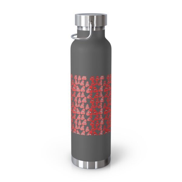 Red Been Copper Vacuum Insulated Bottle, 22oz - Image 11