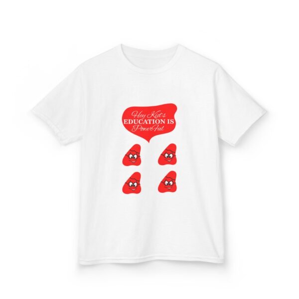 Red Been (4) Kids Heavy Cotton™ Tee - Image 3
