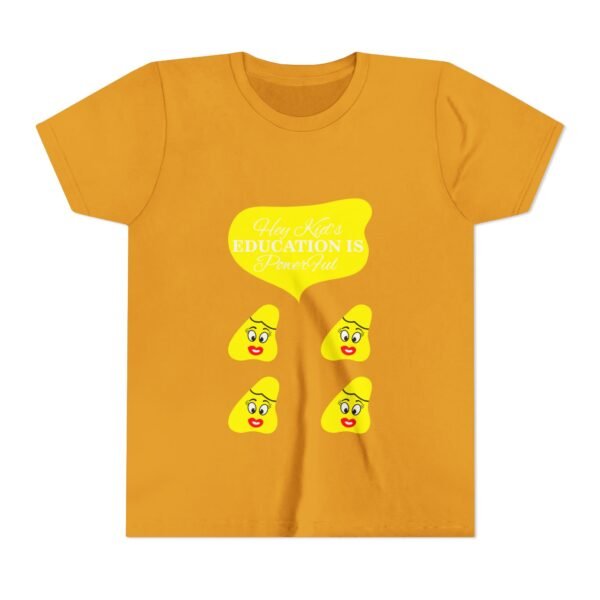 Yellow Been (4) Youth Short Sleeve Tee - Image 13