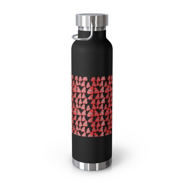Red Been Copper Vacuum Insulated Bottle, 22oz - Image 15