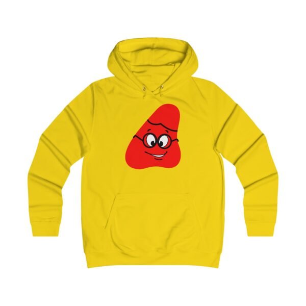 Red Been Girlie College Hoodie - Image 3