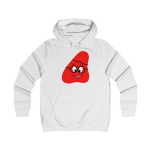 Red Been Girlie College Hoodie
