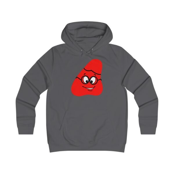 Red Been Girlie College Hoodie - Image 13