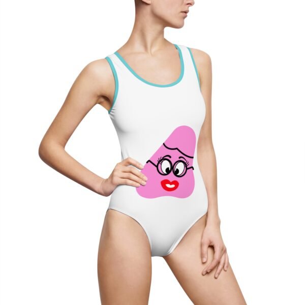 Pink Been Women's Classic One-Piece Swimsuit (AOP) - Image 21