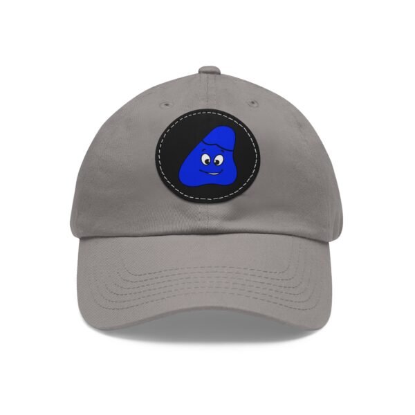 Blue Been Dad Hat with Leather Patch (Round) - Image 81