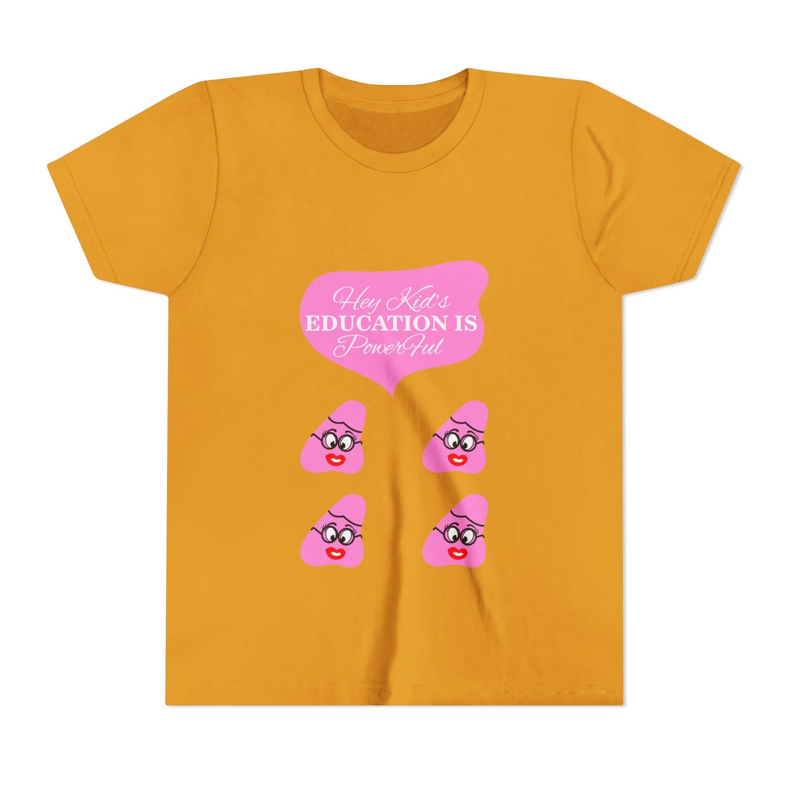 Pink Been (4) Youth Short Sleeve Tee - Image 13