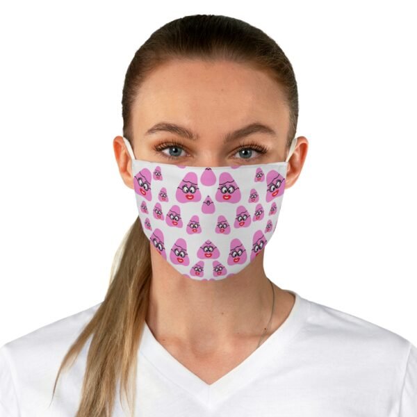 Pink Been Fabric Face Mask - Image 2