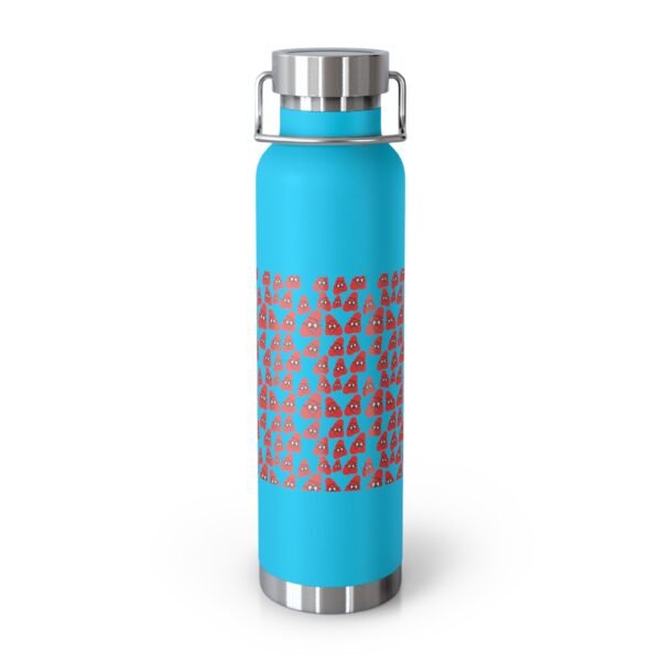 Red Been Copper Vacuum Insulated Bottle, 22oz - Image 25