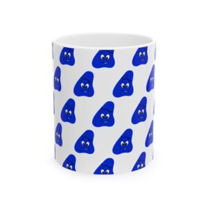 Blue Been Ceramic Mug 11oz