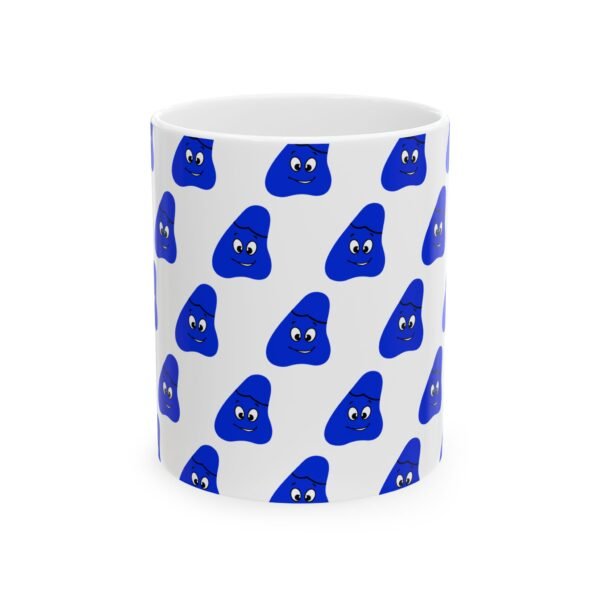 Blue Been Ceramic Mug 11oz