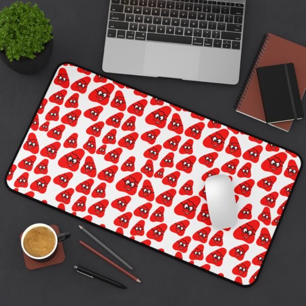 Red Been Desk Mat - Image 8