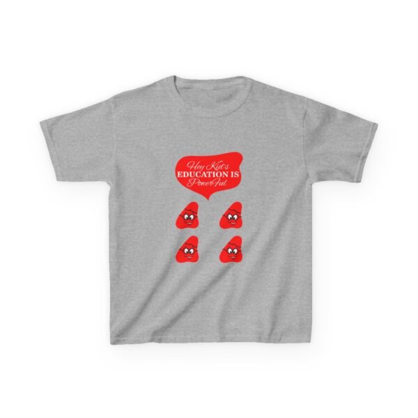 Red Been (4) Kids Heavy Cotton™ Tee - Image 9