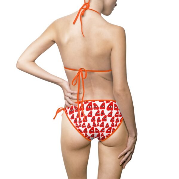 Red Been Women's Bikini Swimsuit (AOP) - Image 12
