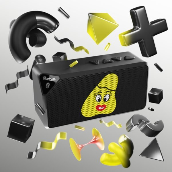 Yellow Been Jabba Bluetooth Speaker - Image 4