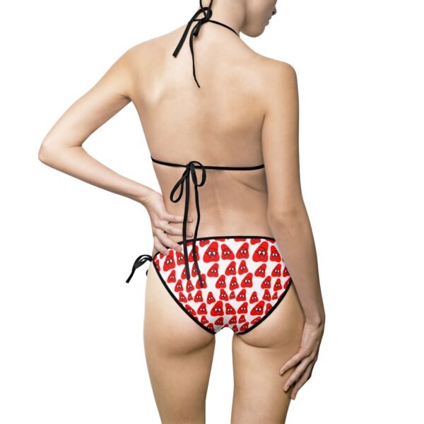 Red Been Women's Bikini Swimsuit (AOP) - Image 9