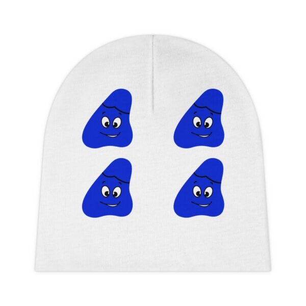 Blue Been (2)Baby Beanie (AOP)