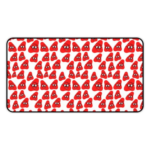 Red Been Desk Mat - Image 5