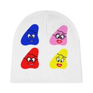 Colorful Been Baby Beanie (AOP)